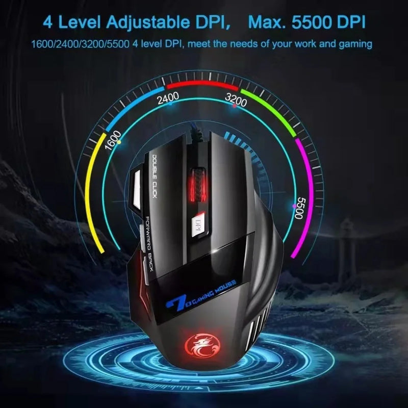 Mouse Gamer X7