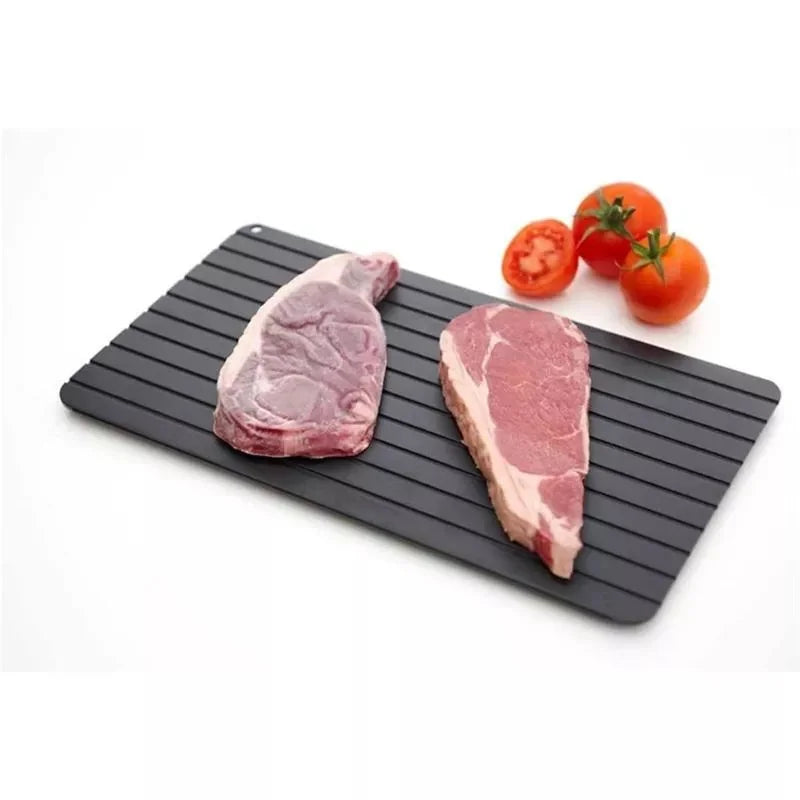 Aluminum Alloy Quick Defrosting Tray for Meat, Fish and Food